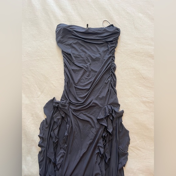 Lioness Rendezvous Strapless Dress in Slate - Picture 6 of 6